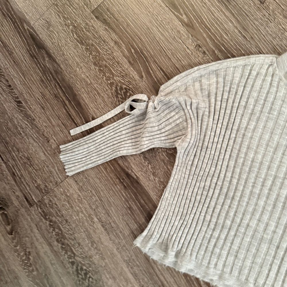Helmut Lang Ribbed Cashmere Top - Picture 2 of 9